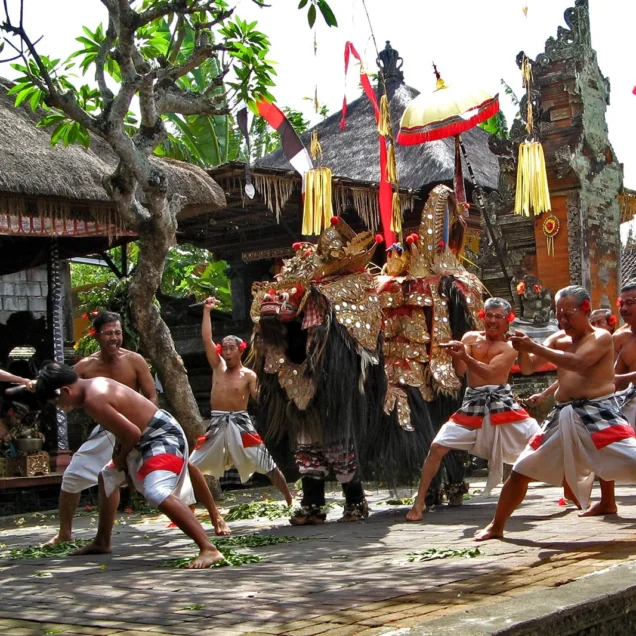 Cultural Show with Afternoon Rafting and Balinese Spa Tour